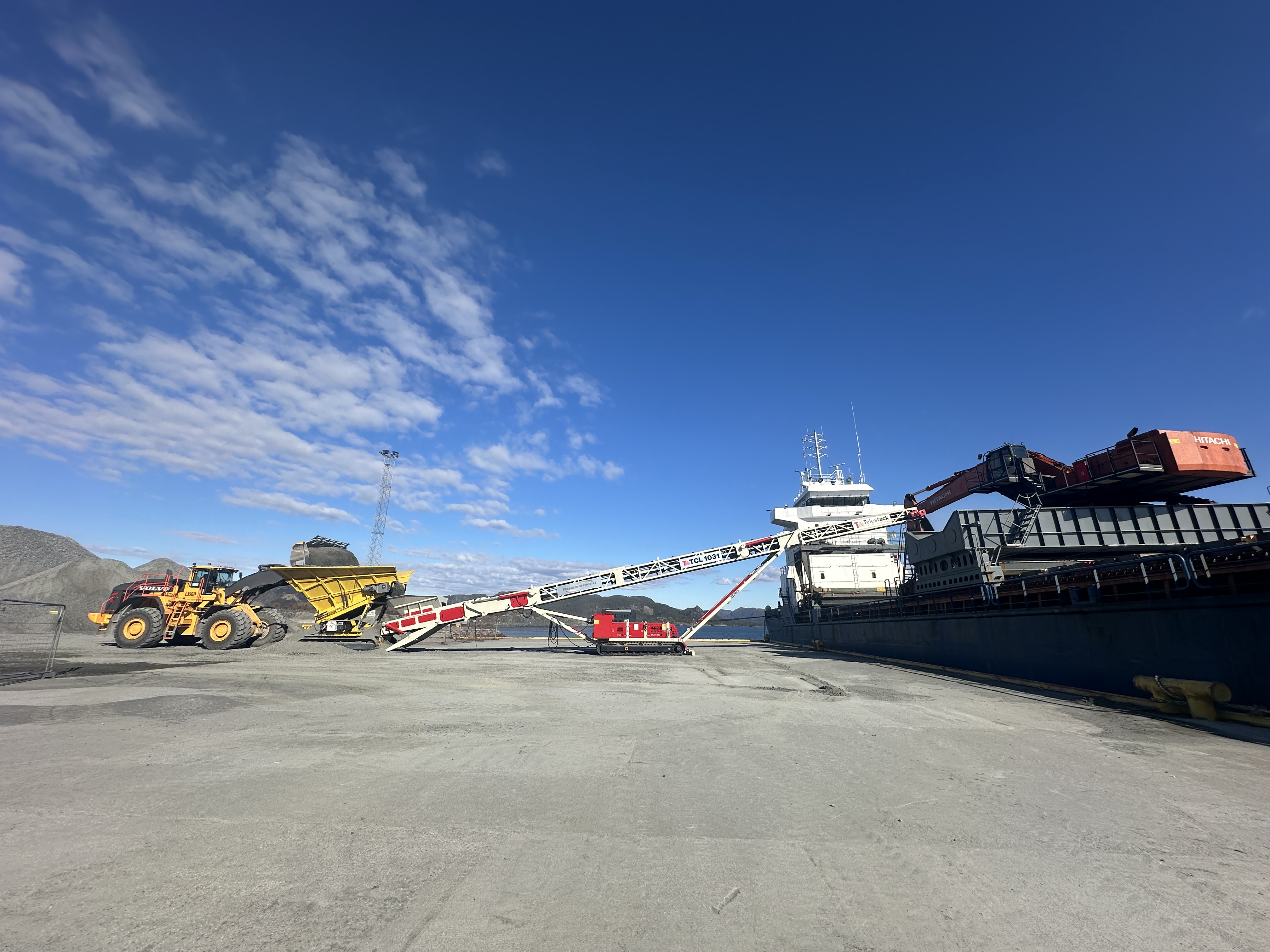Lutelandet — fartøy ved kai
